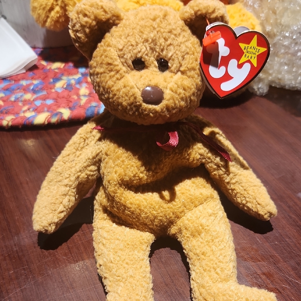 Ty Brown Teddy Bear Plush Toy